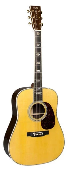 Martin Acoustic Guitar, D-45 W/Hardshell Case, Left-Handed - Martin