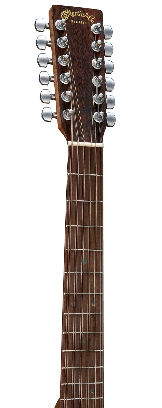 Martin DC-X2E Left-Handed 12 String, Sit/Faux Braz HPL W/Softshell - Martin 4 Martin DC-X2E Left-Handed 12 String, Sit/Faux Braz HPL W/Softshell - Martin - Image 4