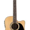 Denver Full Size Steel String Cutaway W/ Pickup System - Natural - Denver -Zedem Sale Store DD44SCE NAT front