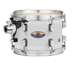 Pearl Decade Maple 10x7 Tom W/OptiMount - Satin White - Pearl