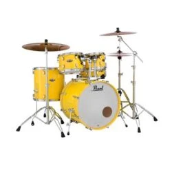 Pearl Decade Maple 5-Piece Shell Pack Drum Set (22-10-12-16-14) - Solid Yellow - Pearl