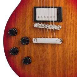 Epiphone Les Paul Tribute E1 Left-handed, Heritage Cherry Sunburst - Epiphone -Zedem Sale Store E1LPOHSNH1L knobs