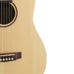 Cort 3/4 Earth Mini Acoustic Guitar With Gig Bag - Open Pore Natural - Cort -Zedem Sale Store EARTH MINI BAG OP hqw SIDE