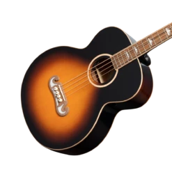 Epiphone El Capitan J-200 Studio Bass Aged Vintage Sunburst - Epiphone -Zedem Sale Store EIABSJAVSNH1 body detail