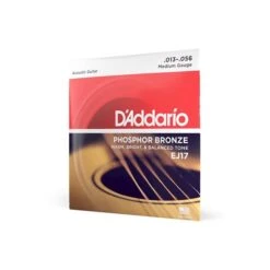 D'Addario EJ17 Phosphor Bronze, Medium, 13-56 - D'Addario