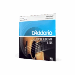 D'Addario Set 80/20 Bronze 12-String Light 10-47 - D'Addario