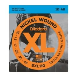 D'Addario EXL110 Nickel Wound, Regular Light, 10-46 - D'Addario