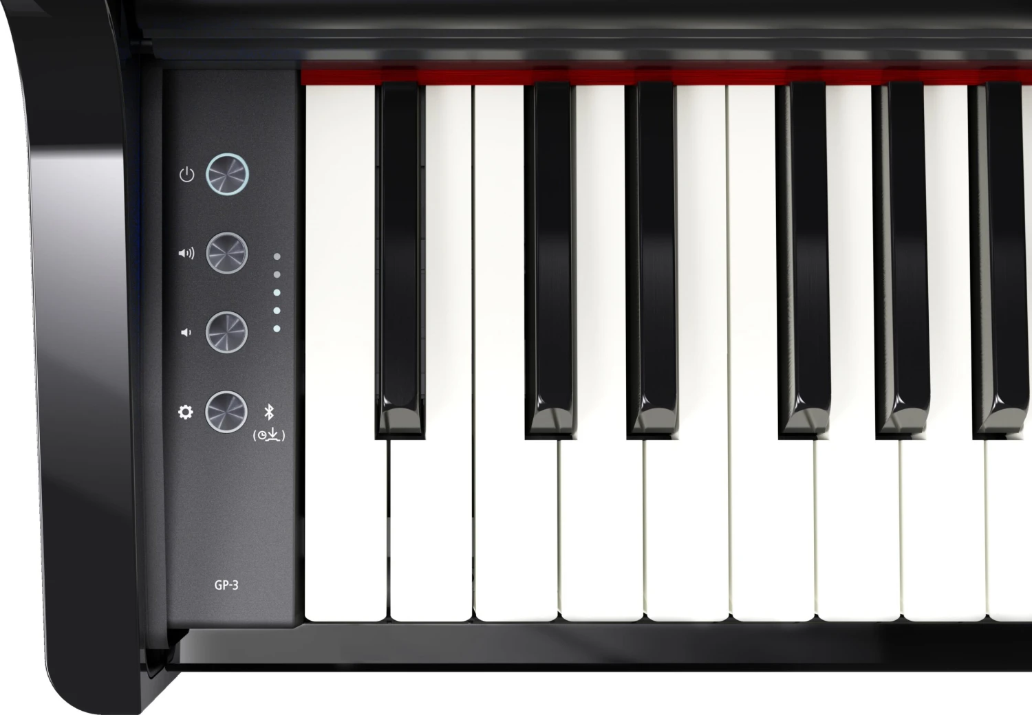 Roland GP-3-PE Digital Grand Piano - Polished Ebony - Roland 6 Roland GP-3-PE Digital Grand Piano - Polished Ebony - Roland - Image 6