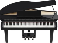 Roland GP-3-PE Digital Grand Piano - Polished Ebony - Roland 11 Roland GP-3-PE Digital Grand Piano - Polished Ebony - Roland -Zedem Sale Store GP 3 OVERHEAD 092122