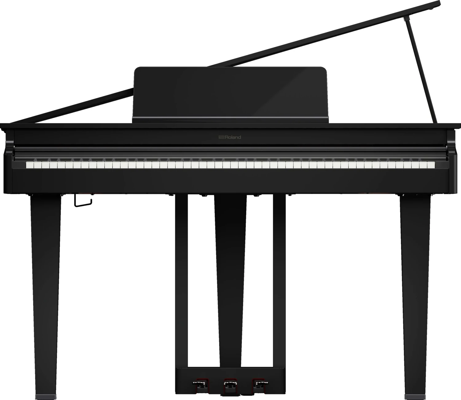 Roland GP-3-PE Digital Grand Piano - Polished Ebony - Roland 4 Roland GP-3-PE Digital Grand Piano - Polished Ebony - Roland - Image 4