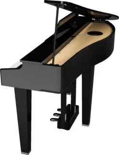 Roland GP-3-PE Digital Grand Piano - Polished Ebony - Roland 13 Roland GP-3-PE Digital Grand Piano - Polished Ebony - Roland -Zedem Sale Store GP 3 SIDE BACK 101222