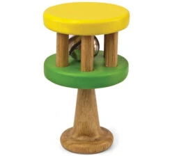 Green Tones Handle Cage Bell - Green Tones