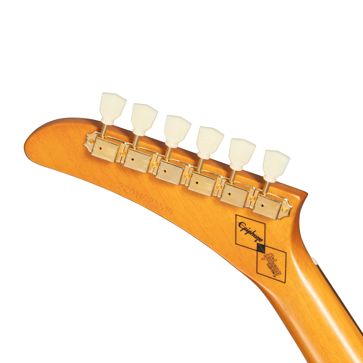 Epiphone Korina Explorer Black Pickguard W/Case - Epiphone 8 Epiphone Korina Explorer Black Pickguard W/Case - Epiphone - Image 8