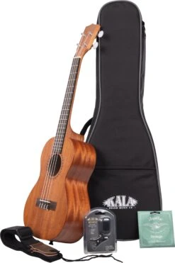 Kala Tenor KA-15 Series Ukulele Bundle - Kala