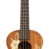 KALA Hawaiian Hibiscus Tenor Mahogany Ukulele With Bag - Kala