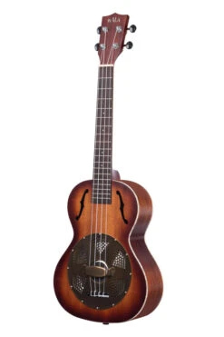 Kala KA-RES-BRS Resonator Brass Tenor Ukulele - Kala -Zedem Sale Store KA RES BRS 4