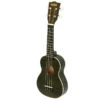 Kala KA-SEMBK Soprano Ukulele Exotic Mahogany - Black - Kala