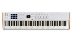 Arturia KeyLab 88 MK3 Universal MIDI Controller Keyboard, White - Arturia