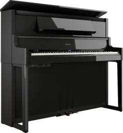 Roland LX-9-PE-WS Premium Upright Digital Piano - Polished Ebony - Roland
