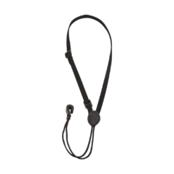 Levy's Ukulele Series 3/8" Wide Cotton Strap, Black - Levy's