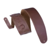 Levy's Heritage Crafted Series 3 1/2" Wide Garment Leather Bass Strap, Brown - Levy's -Zedem Sale Store M4GF BRN 001