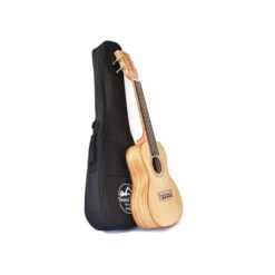 Twisted Wood MA-006T Malu Tenor Ukulele Spruce Zebra Back And Side W/Gig Bag - Twisted Wood