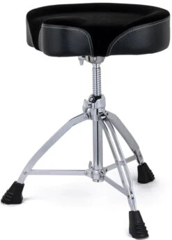 Mapex Saddle Top Double Braced Drum Throne With Black Cloth Top - Mapex