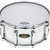 Pearl Masters Maple Gum 14"x6.5" Snare Silver White Swirl - Pearl -Zedem Sale Store MMG1455SC187
