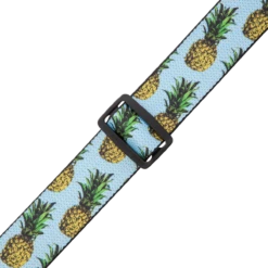 Levy's Tasty Grooves Series 2" Wide Polyester Guitar Strap, Pineapple - Levy's -Zedem Sale Store MP2FS 001 004