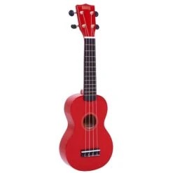 Mahalo MR1-RD Rainbow Series Soprano Ukulele - Red - Mahalo