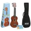 Mahalo MR1-TBR-PK Rainbow Series Soprano Ukulele - Trans Brown - Mahalo
