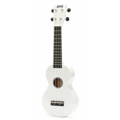 Mahalo MR1-WT Rainbow Series Soprano Ukulele - White - Mahalo
