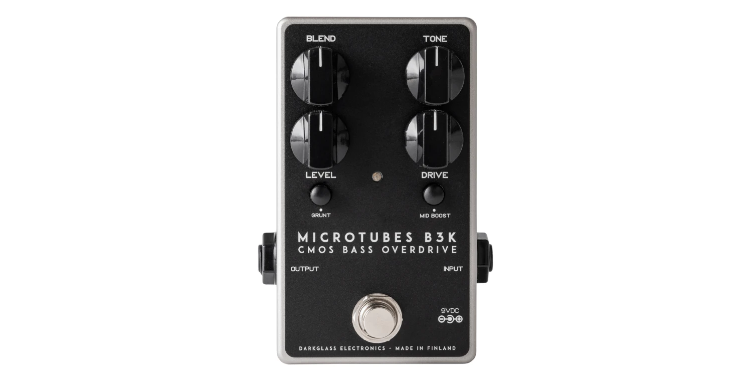 Darkglass B3K V2 Microtubes Overdrive Pedal - Darkglass Electronics 1 Darkglass B3K V2 Microtubes Overdrive Pedal - Darkglass Electronics