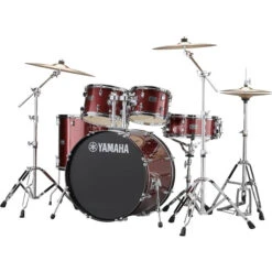 Yamaha Rydeen 10 12 16ft SD 22 TH - Burgundy Glitter W/ HW680W Pack - Yamaha