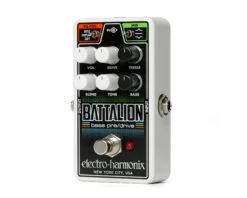 EHX Nano Battalion Bass Preamp & Overdrive - Electro-Harmonix -Zedem Sale Store NANOBATT 3