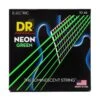 DR Handmade Strings Neon Green Coated Electric Guitar Strings, Medium 10-46 - DR Strings 5 DR Handmade Strings Neon Green Coated Electric Guitar Strings, Medium 10-46 - DR Strings -Zedem Sale Store NGE 10 hqw