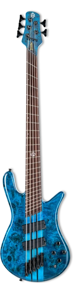 Spector NS Dimension MS 5, Black & Blue Gloss - Spector