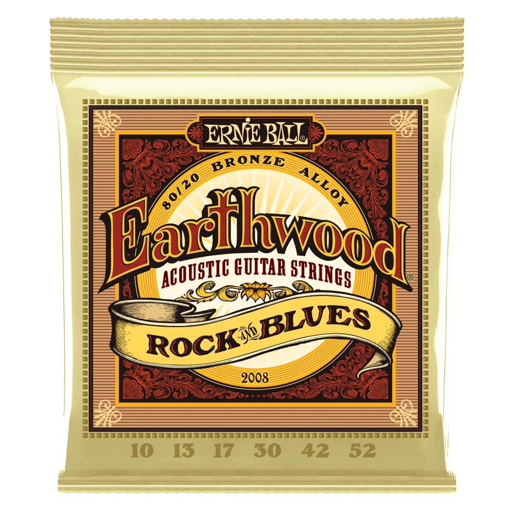 Ernie Ball Earthwood Rock & Blues 10-52 - Ernie Ball 1 Ernie Ball Earthwood Rock & Blues 10-52 - Ernie Ball