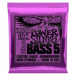 Ernie Ball Power Slinky Bass (5) 50-135 - Ernie Ball