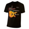PRS Pauls's Guitar Throwback Tee - Black, XLG - Paul Reed Smith -Zedem Sale Store PRSPauls sGuitarThrowbackTee Black XLG 1