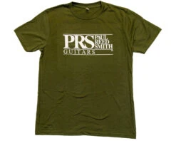 PRS Classic Tee, Short-Sleeve, PRS Block Logo - Military Green, X-Large - Paul Reed Smith