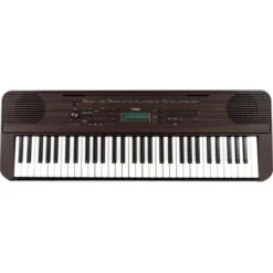 Yamaha PSRE360DW Digital Keyboard - Dark Walnut Finish - Yamaha
