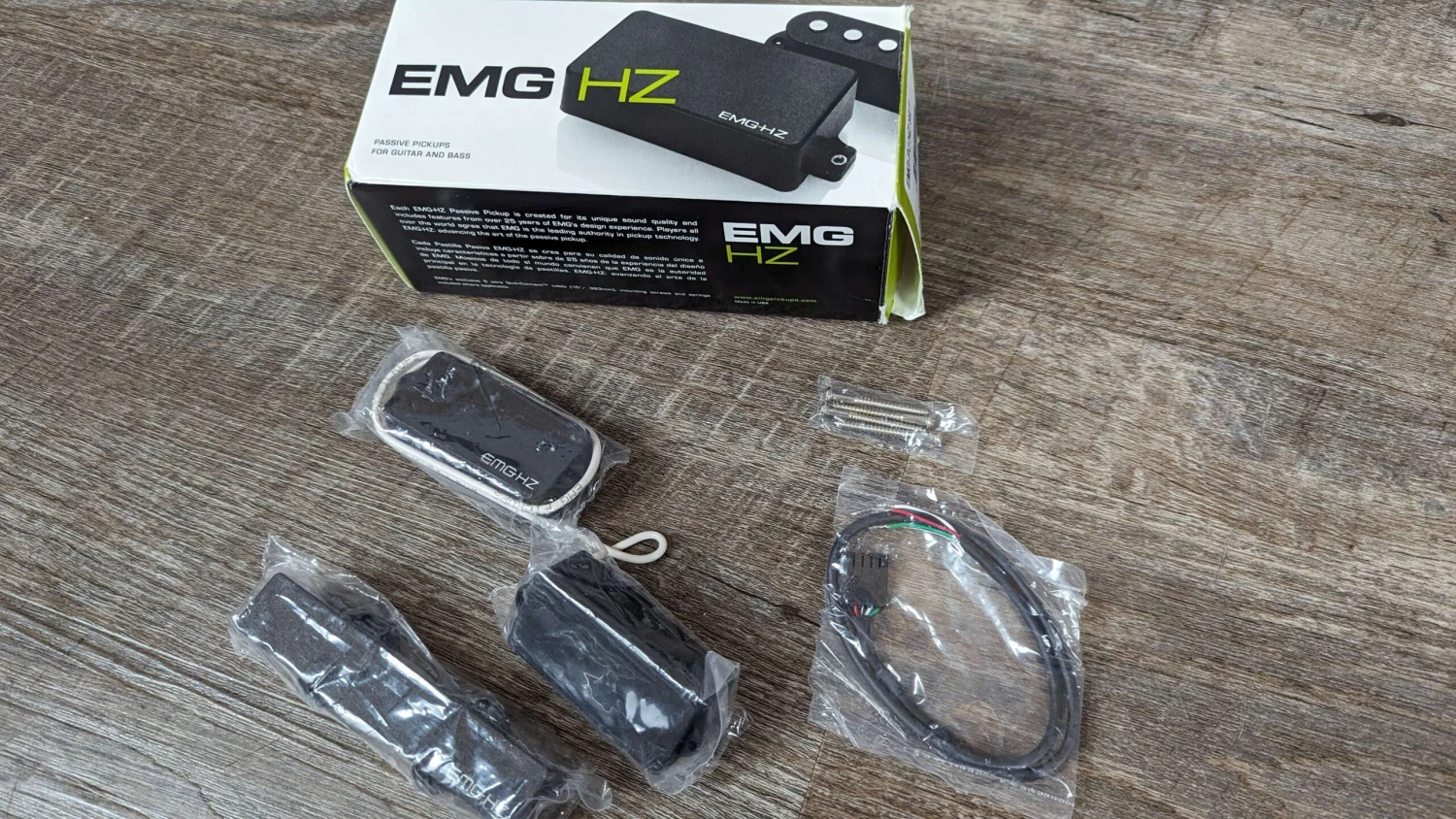EMG PJ HZ Set - Used - EMG 1 EMG PJ HZ Set - Used - EMG