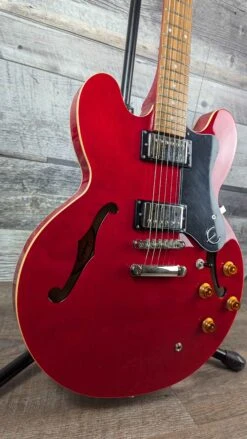 Epiphone Dot Cherry With Gator W/Hardshell Case - Used - Epiphone 9 Epiphone Dot Cherry With Gator W/Hardshell Case - Used - Epiphone -Zedem Sale Store PXL 20250220 221234305