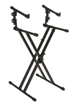 Quikok Double Keyboard Stand - Quiklok