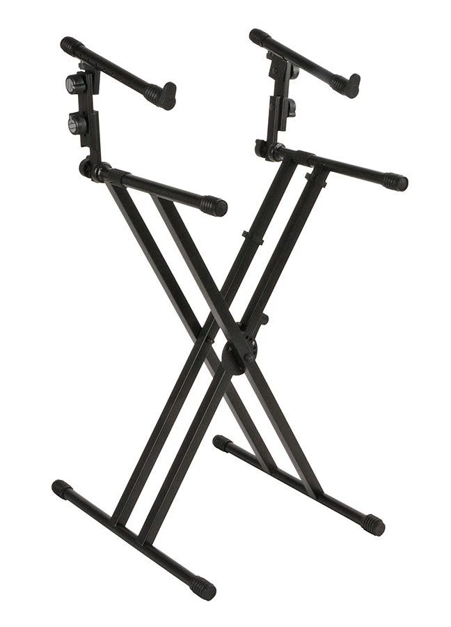 Quikok Double Keyboard Stand - Quiklok 1 Quikok Double Keyboard Stand - Quiklok