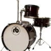 RB 3pcs Junior Drum Set - Black - RB -Zedem Sale Store RB JR3 BK hqw
