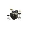 RB 5-Piece Junior Drum Set - Sparkle Black - RB -Zedem Sale Store RB JR5 SBK hqw