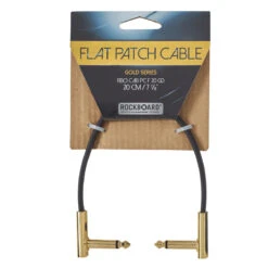 RockBoard Flat Patch Gold Series Cables 20 Cm - Rockboard -Zedem Sale Store RBO CAB PC F 20 GD 01