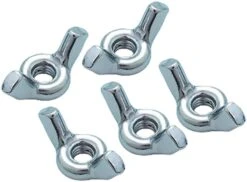 Gibraltar 6mm Lt Duty Wing Nut 5/Pack - Gibraltar